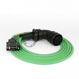 високо напрежение електрически кабел Delta серво мотор енкодер гъвкав електрически кабел