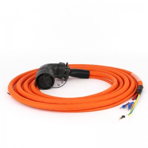 висококачествен кабел с висок гъвкав кабел ASD-A2-PW1103-G Захранващ кабел за серво мотор Delta